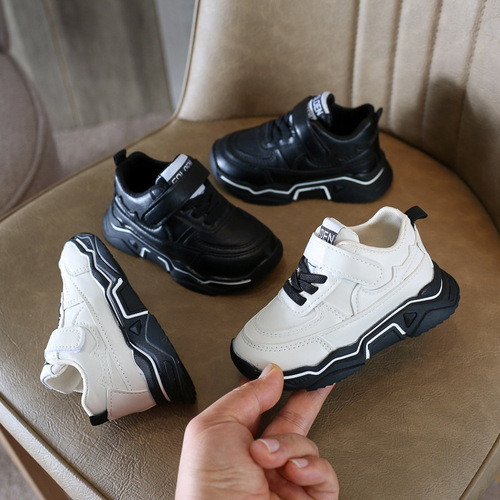Boys' sports shoes spring and autumn new children's baby sneakers girls' dad shoes children's mesh shoes 1-6 years old 3 sneakers