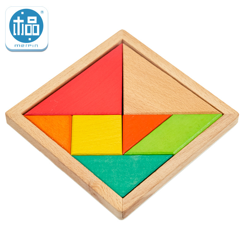 Transfronterizo de Madera Juguetes de educación temprana para niños colorido rompecabezas de madera rompecabezas Rompecabezas de inteligencia para el desarrollo de materiales didácticos