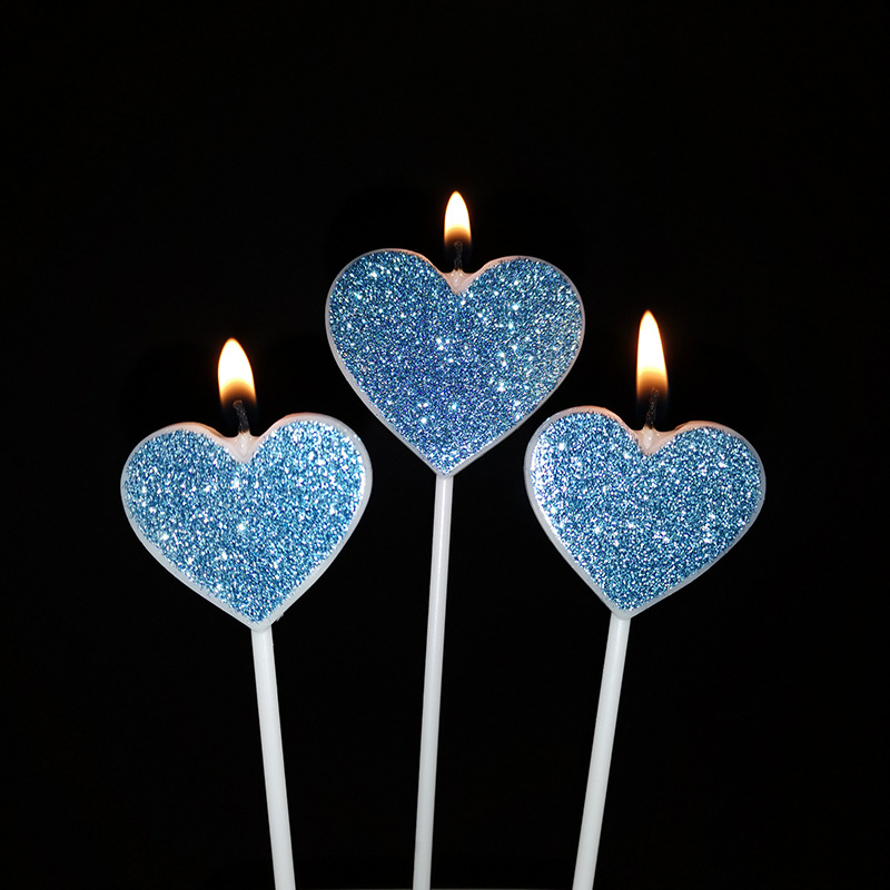 Vela de cumpleaños de polvo dorado brillante 2025 para pastel de cumpleaños de un año, inserto para hornear de parafina, vela de fiesta de cumpleaños sin humo.