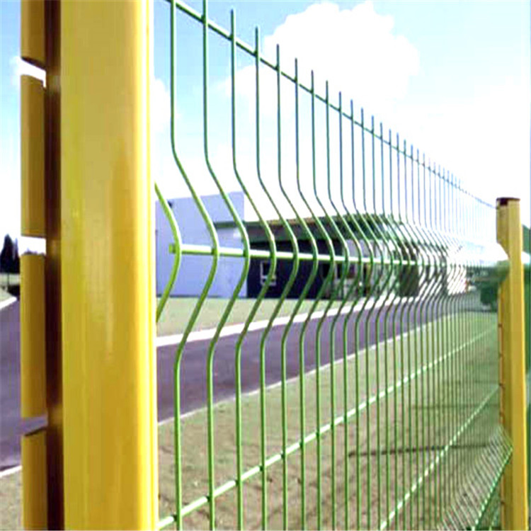 支持批发公园用桃型柱网 园林围栏网 庭院景观护栏铁丝网工厂自营