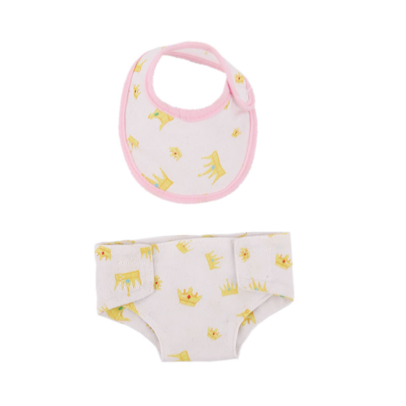 Nuevo Conjunto de Ropa Interior para Muñeca Americana de 18 Pulgadas (43 cm), Ropa Interior para Muñeca Xiafu, Toalla de Saliva, Venta al por Mayor