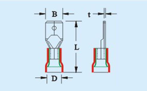 VM1.25-250�������� FUJI��ʿ���� �ֻ���� 16-22AWG��ѹ����