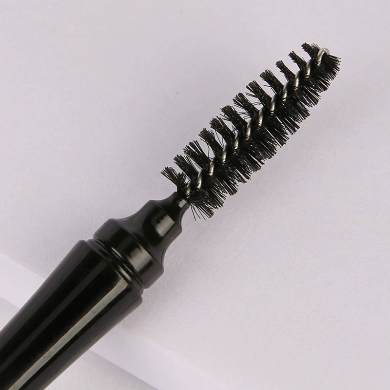 Double-sided cover with lid for eyelashes, curly handheld dustproof brush