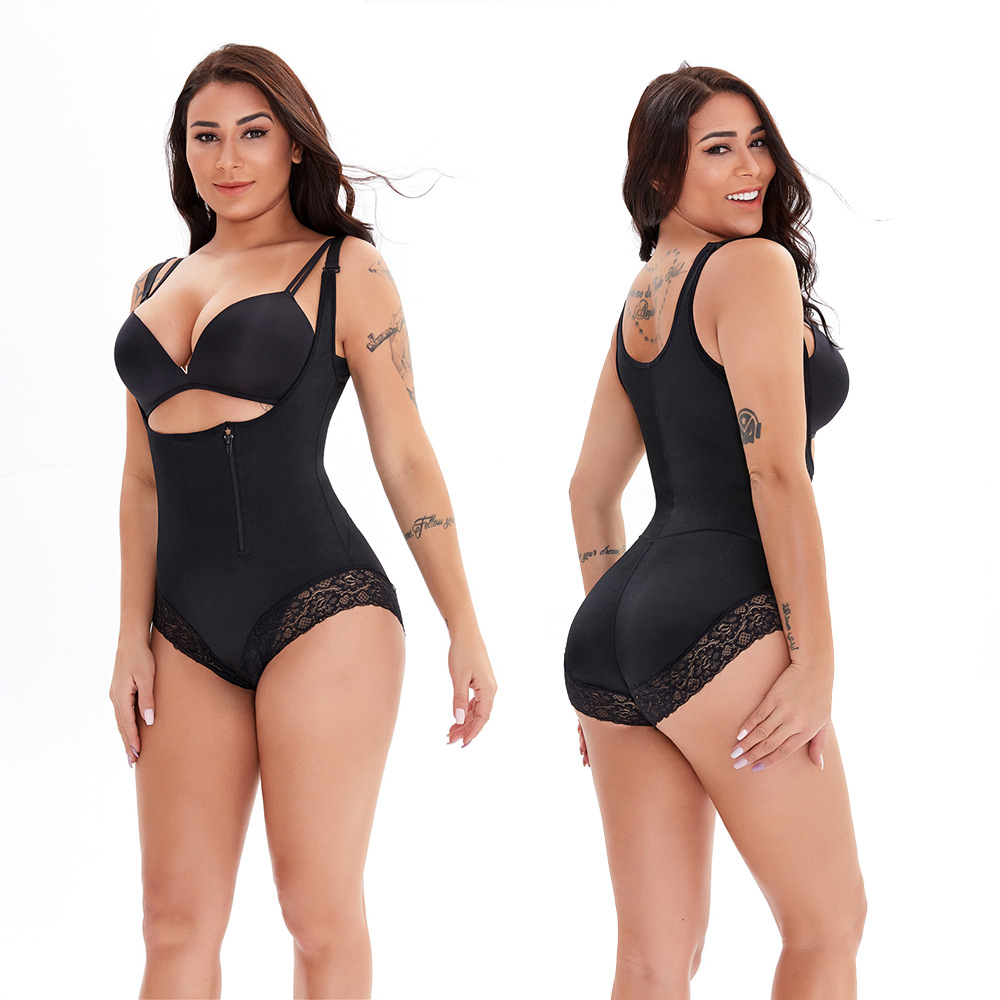 橡膠連體塑身衣收腹提臀塑身 Bodysuit Body Shaper 美體緊身胸衣