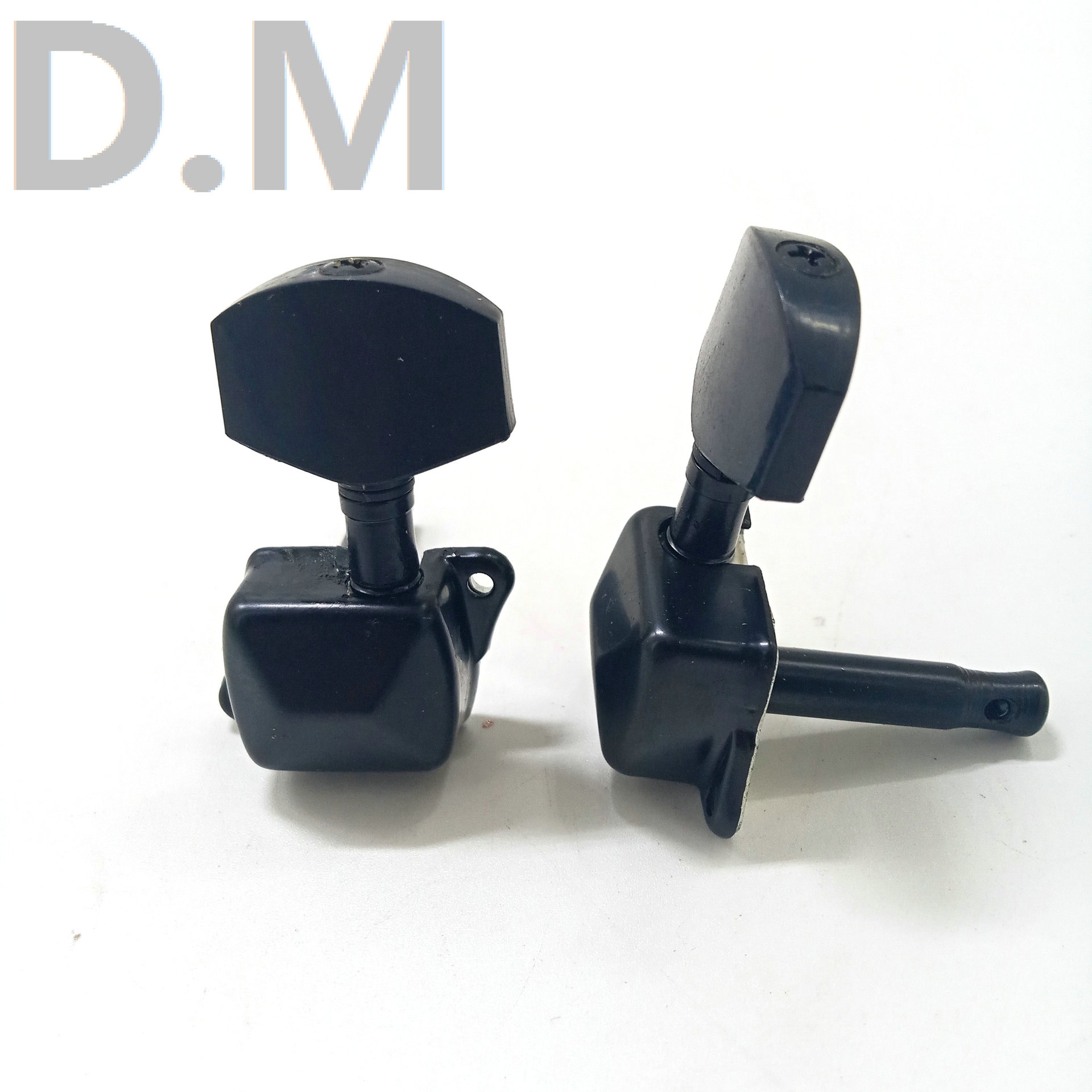 Suministro directo de fábrica instrumento musical accesorios de guitarra folk balada semi-cerrado de madera Botón de cadena de guitarra Botón de cadena de aleación con cubierta