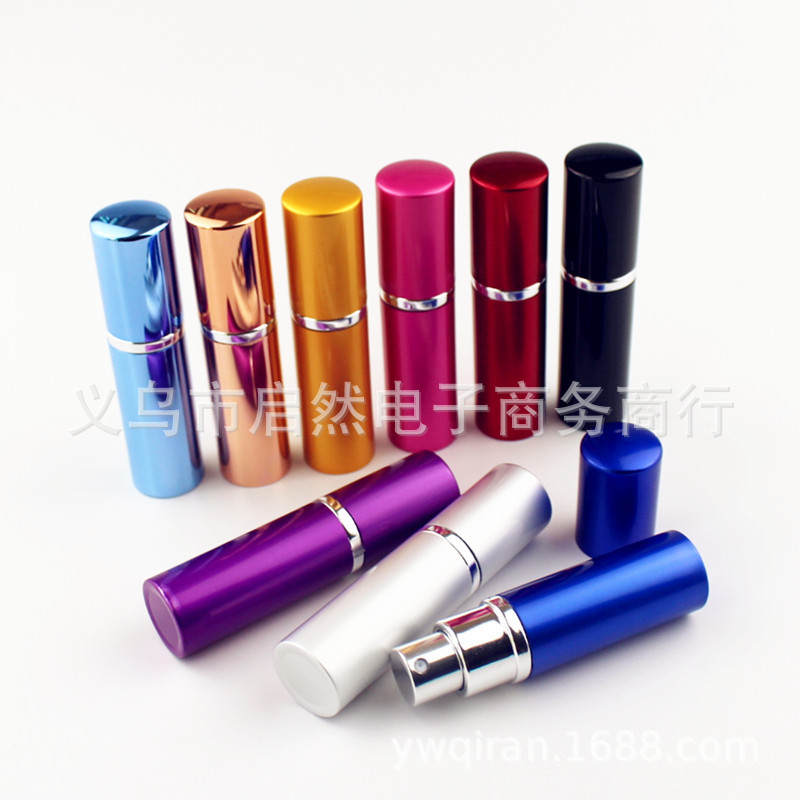 5ml 10ML铝管香水瓶 玻璃香水瓶 小喷雾瓶 化妆品包材 液体分装瓶