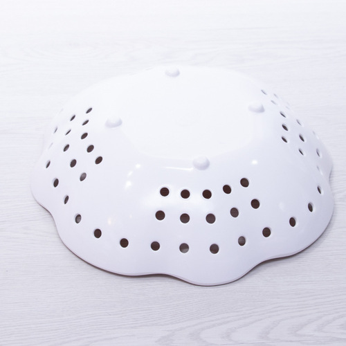 Fashionable cartoon household round hole fruit plate, foreign trade hot-selling creative snack plate, manufacturer melamine tableware wholesale