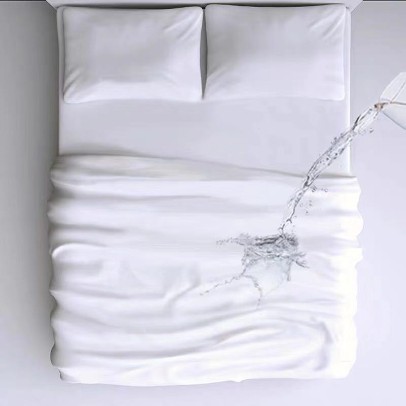 Amazon deseo impermeable sábana ajustable Toalla de tela colcha a prueba de orina cubierta protectora Simmons tatami cubierta protectora colcha