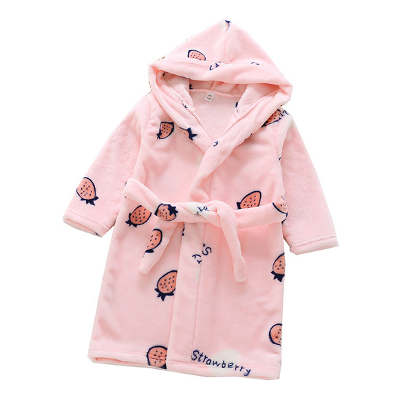 children's flannel bathrobe