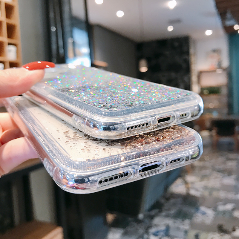 Glitter Liquid Phone Case For Iphone 15 14 And Samsung S23 Series_voghion.com