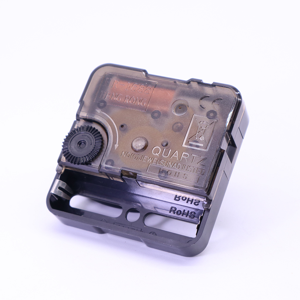 공장 직접 공급 시계 액세서리 HR1688 1 초 음소거 운동 스윕 두 번째 스캔 벽 시계 운동 도매