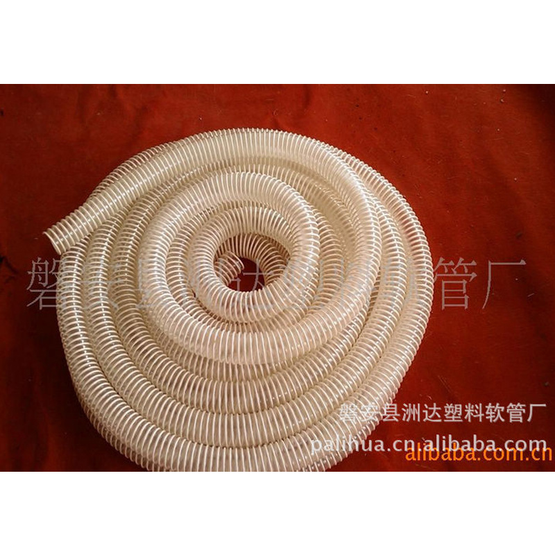 厂家直销螺旋塑料管 PVC螺旋塑料管 PVC加筋螺旋塑料管