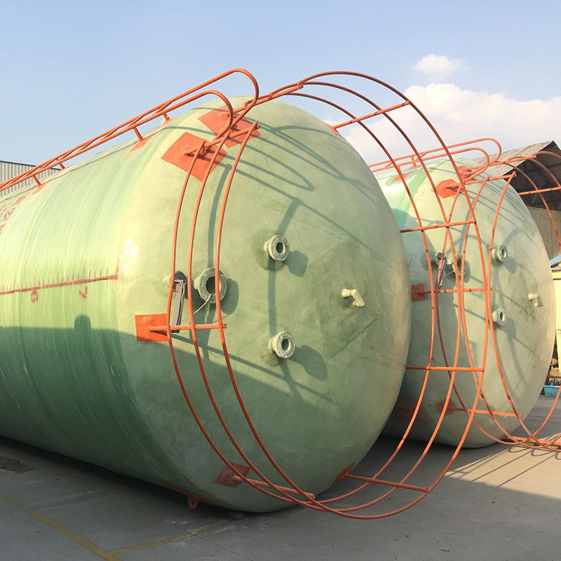 厂家供应玻璃钢盐酸储罐 玻璃钢储罐卧式 立式现场大型玻璃钢容