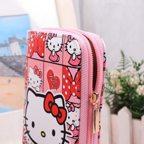 One piece drop shipping Japanese and Korean cartoon cute doll student lady storage coin purse