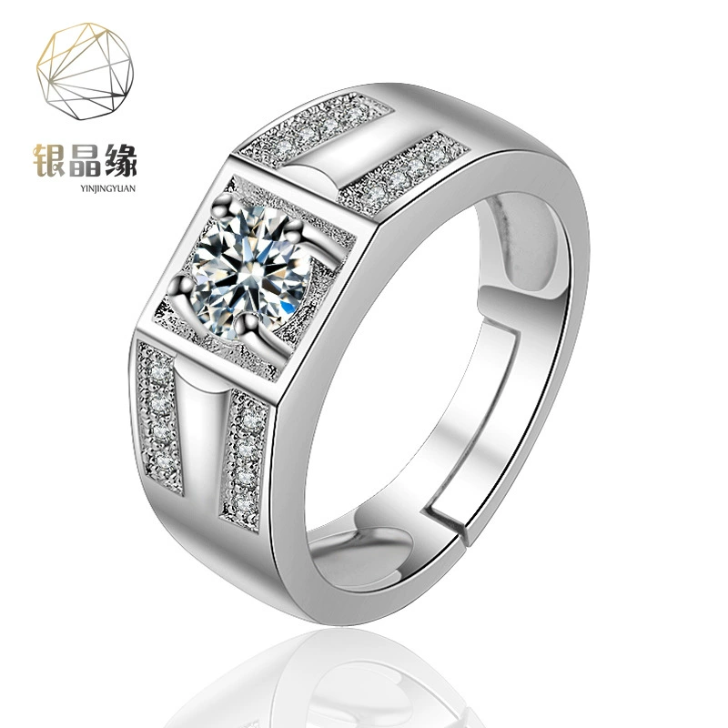 (Cross-border trading), wedding ring with zircon, accessory, Korean style