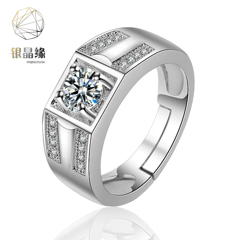 (Cross-border trading), wedding ring with zircon, accessory, Korean style