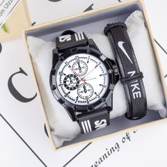 石英男表 硅膠錶帶