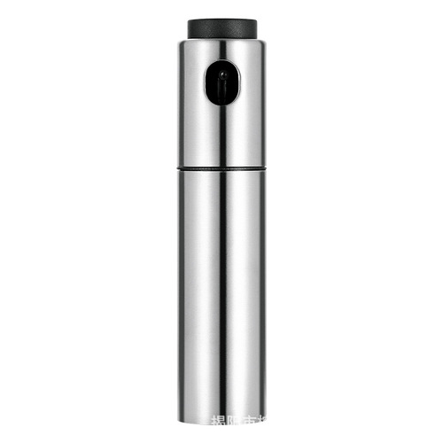 304 Stainless Steel Oil Spray Bottle, Glass Oil Dispenser, Soy Sauce & Vinegar Sprayer, Glass Oil Bottle, Kitchen Press-Action Spray Bottle