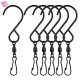 360 degree rotating wind chime hook S type stainless steel rotating bearing hook billboard stainless steel wind chime hook