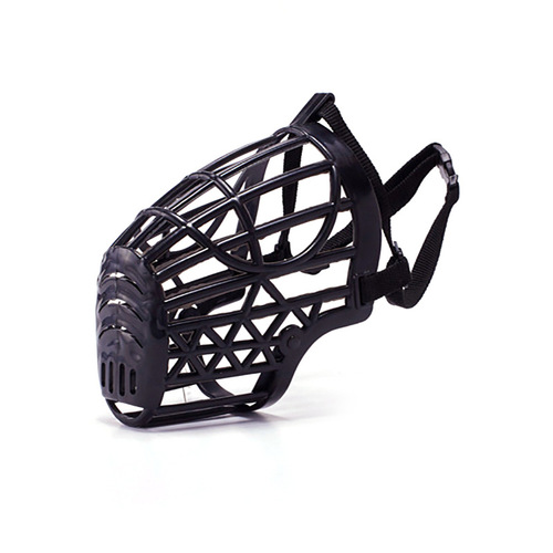 Dog muzzle, anti-biting, anti-barking, polypropylene webbing, soft plastic, breathable mesh muzzle, fence dog muzzle manufacturer
