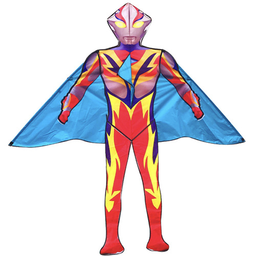 New Kite 3D Ultra Slow Kite Weifang Children's Cartoon Triangle Kite Easy to Fly Manufacturer Wholesale Street Stall Toy