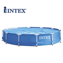 INTEX28200 10��Բ�ιܼ�ˮ�� �����������ˮ�ض�ͯ���˼�ͥӾ��