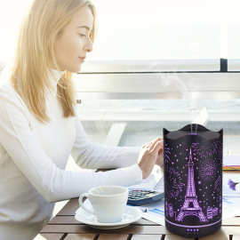 香薰加湿器7色彩灯家居空调香薰机定时雾化自动喷香机香氛保湿