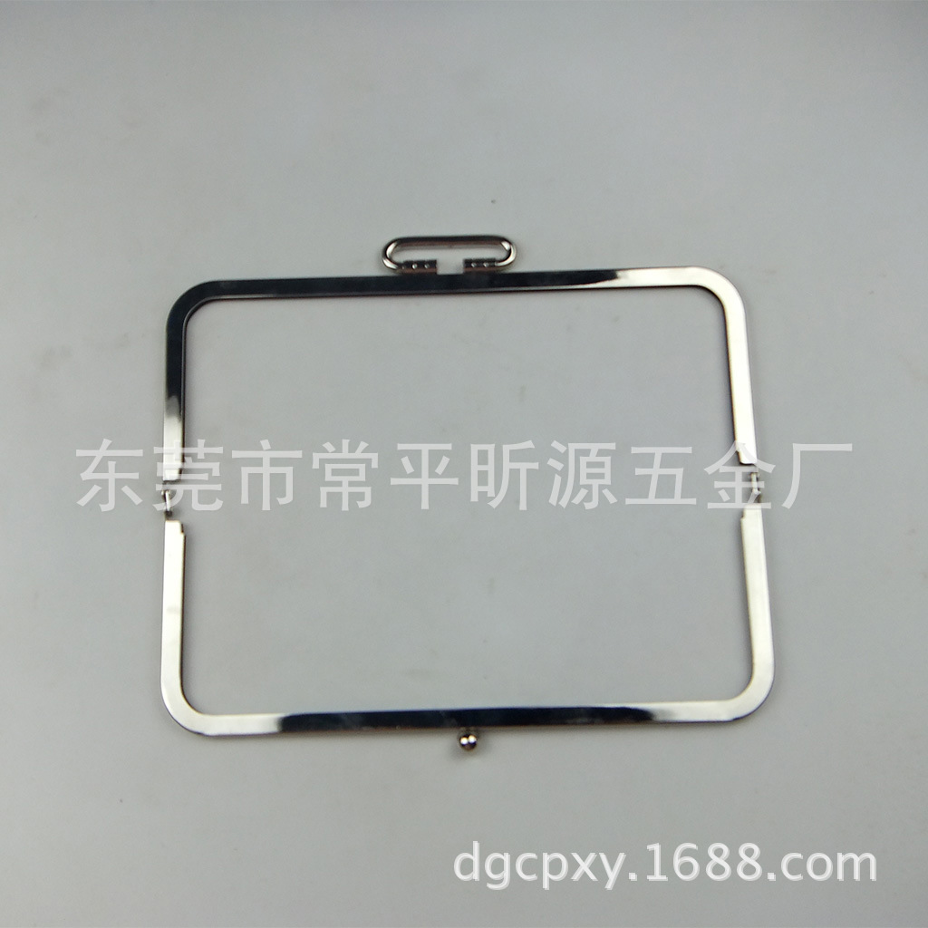 工厂生产双面五金手袋铰，元角包夹 ，手袋圆角五金架 ， 袋口夹