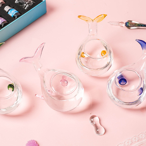 Factory direct sales transparent color pen bottle high quality sketching portable watercolor gouache paint brush washer
