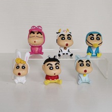 ins网红选款小新蛋糕装饰摆件儿童卡通生日蛋糕装扮烘焙用品插件