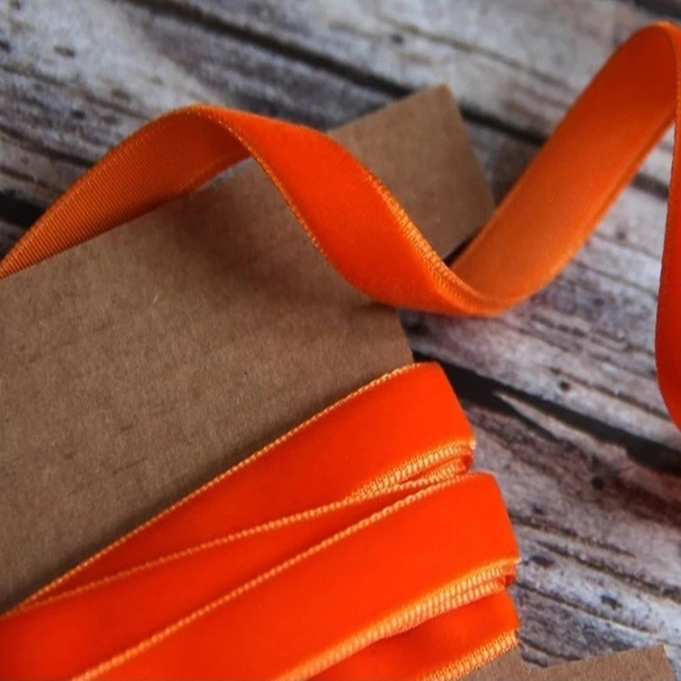 6MM 29色尼龙单面无弹力丝绒带 服装鞋帽礼品礼盒装饰丝带300码