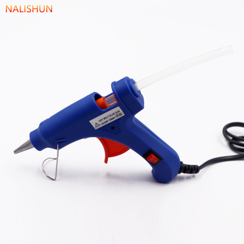 Pistola de pegamento de fusión en caliente Pegamento de fusión en caliente hecho a mano Adhesivo de fusión en caliente para el hogar adhesivo fuerte palo de fusión en caliente 7-11mm agarre de pegamento caliente pistola de capacidad térmica