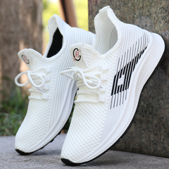 2022 Spring New Men's Shoes Comfortive Mesh Fabric Casual Shoes Trendy Running Sports Shoes for Men AliExpress