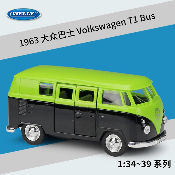 #49764 1963 Volkswagen T1 bus emerald green