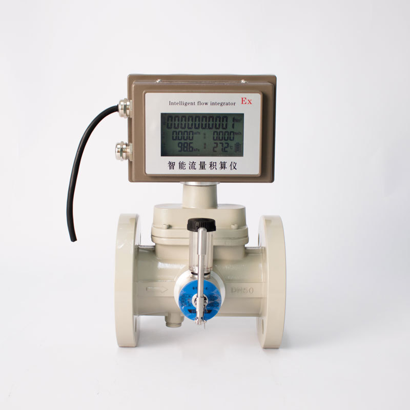智能气体涡轮流量计温压补偿一体化轴承稳定性好防爆工业燃气数显