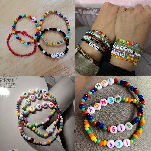 4*7mm acrylic loose beads English alphabet flat beads diy children early education beaded jewelry accessories bracelet weaving