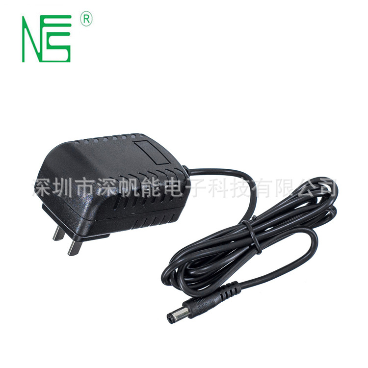 12v1a电池充电器　恒流恒压红灯转绿灯充电器　深圳厂家直供