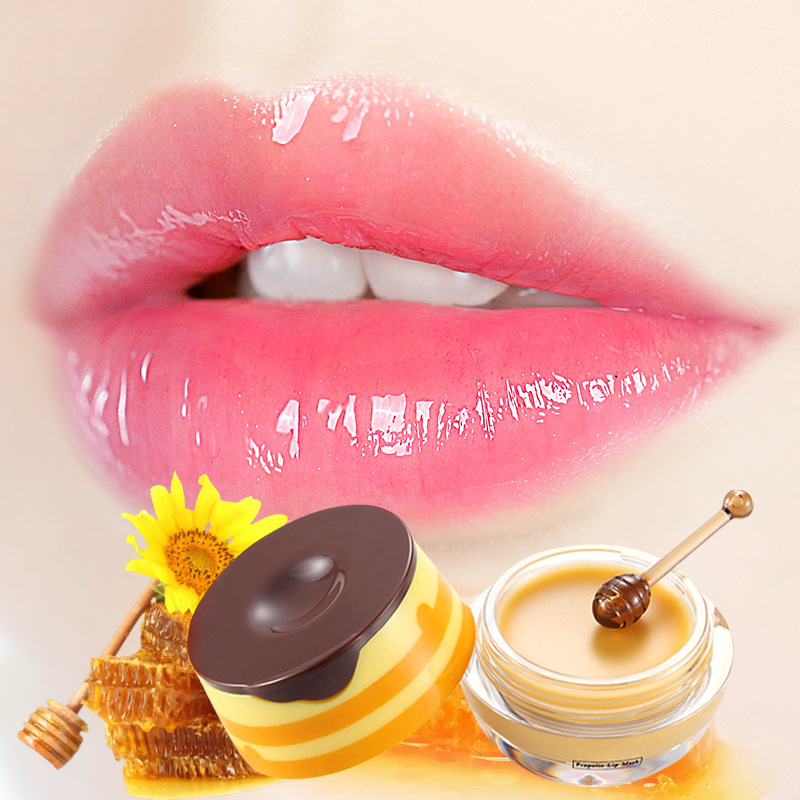 Nutritious moisturizing exfoliating lip mask