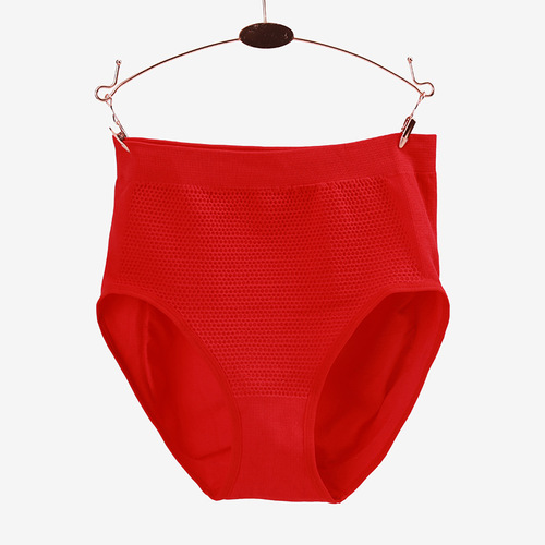 200 pounds plus fat extra large size high waist briefs for middle-aged and elderly mothers with fat mm seamless honeycomb butt lift