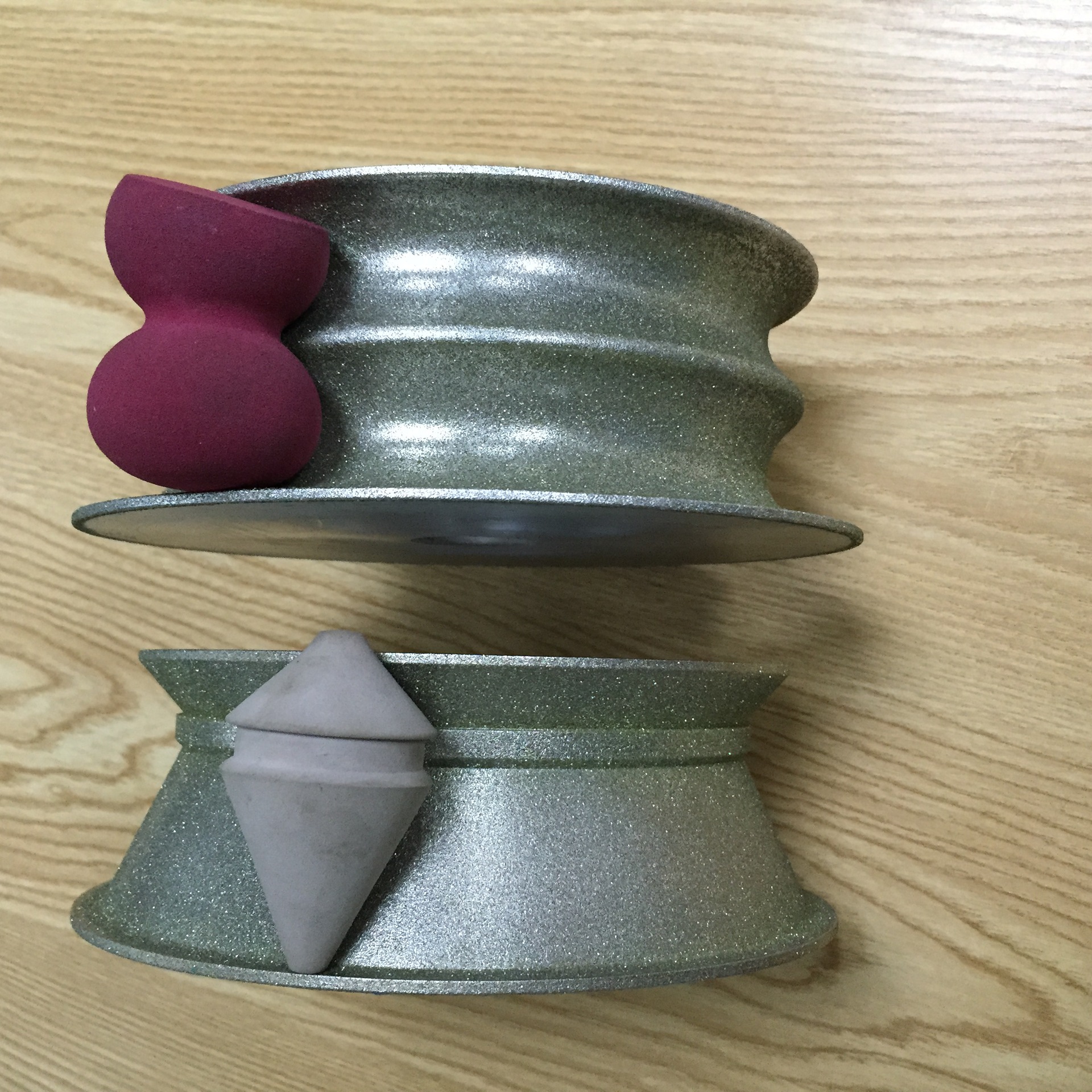 磨非乳胶粉扑海绵金刚石砂轮 加工EVA发泡海绵头专用砂轮