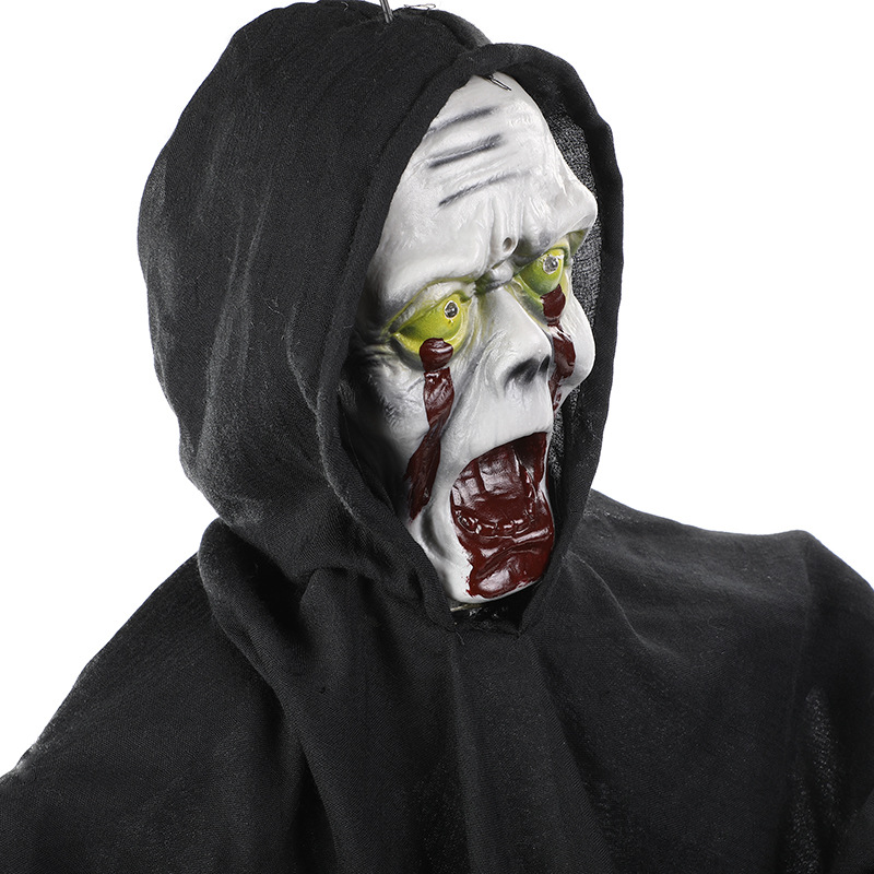 Truco de Halloween que gira accesorios fantasma venta por mayor truco de diseño de escena de Halloween divertido gran fantasma giratorio
