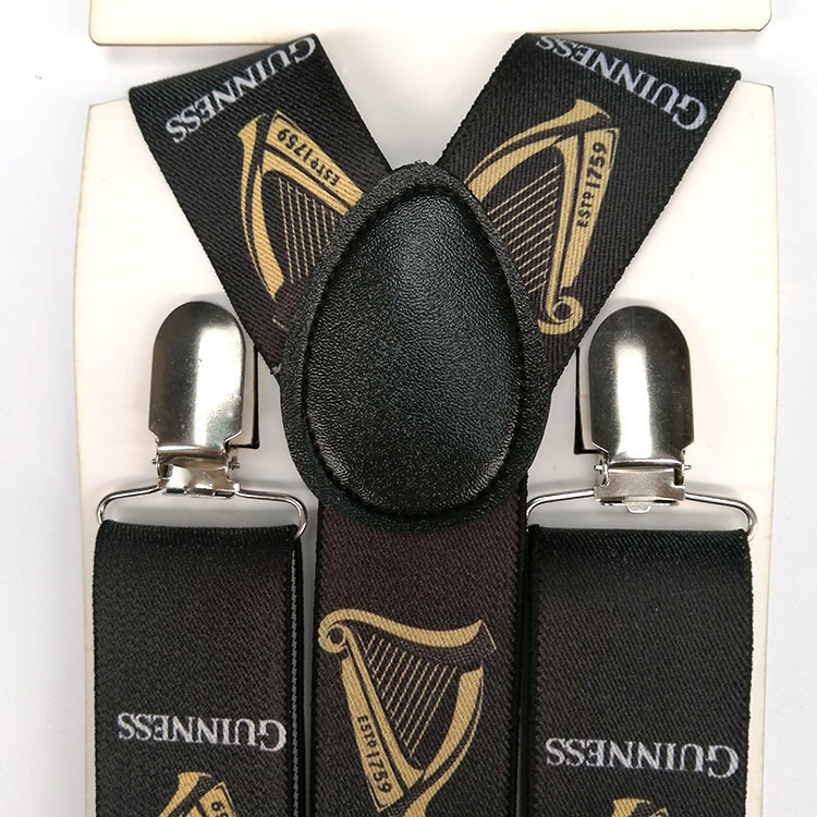 Los tirantes elásticos de tres clips con logotipo impreso del día de San Patricio, los más vendidos de Amazon.