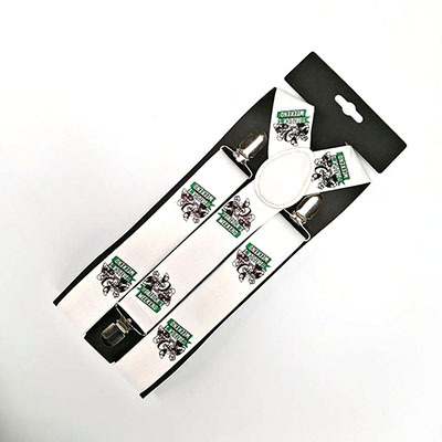 Los tirantes elásticos de tres clips con logotipo impreso del día de San Patricio, los más vendidos de Amazon.