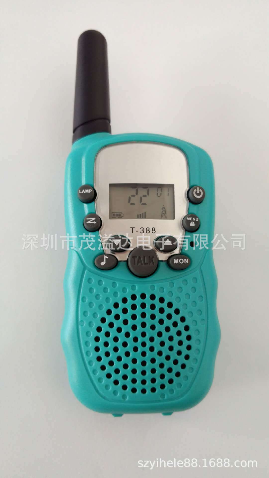 Amazon Venta caliente T-388 Comercio exterior e-commerce niños de dos tonos walkie-talkie