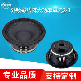 外钕磁舞台线阵大功率中低音喇叭单元 8寸到15寸外磁音响扬声器