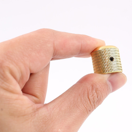 Metal electric bass guitar volume knob, bass tone electric guitar potentiometer cap, electric guitar knob cap