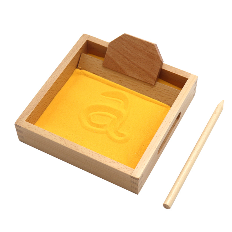 Maternelle langue éducation précoce lettres et numéros d'apprentissage cognitif boîte à gratter Montessori éducation précoce pratique d'écriture aides pédagogiques jouets