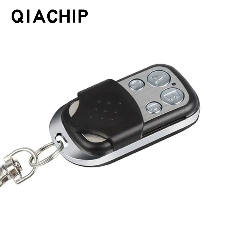 Маленький металлический четырехкнопочный пульт дистанционного управления 1527 электрический затвор гаражная дверь 433 беспроводной передатчик фиксированный код KT01-4