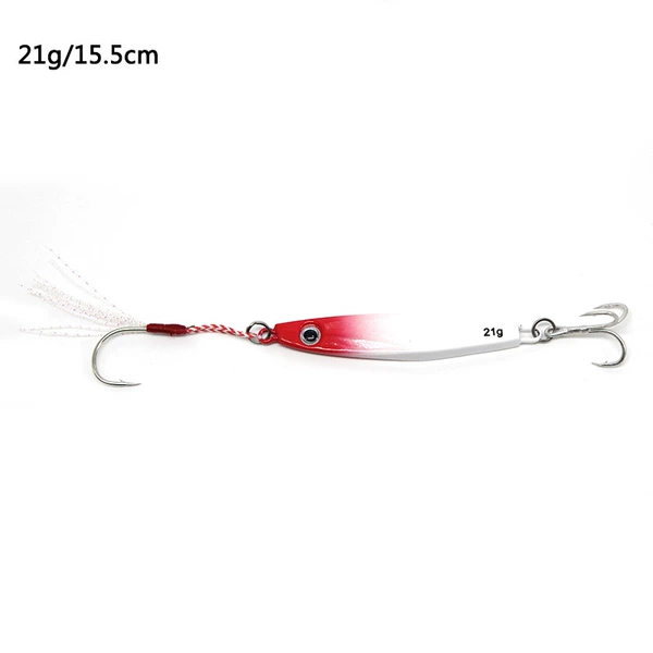 21 grams (13# single hook + 6# blood groove three hooks)