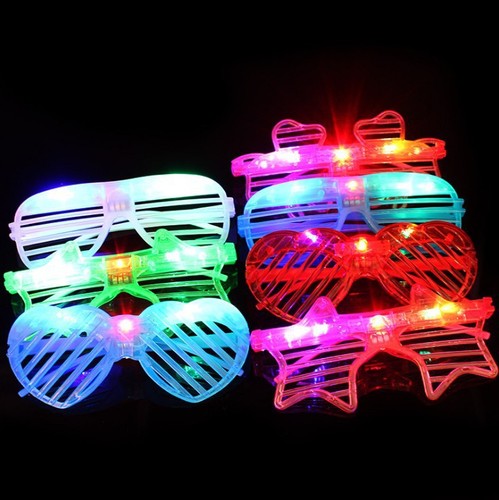Shutters Disco Party Star Children's Luminous Glasses Children's Luminous Toys LED Toys Bar Party